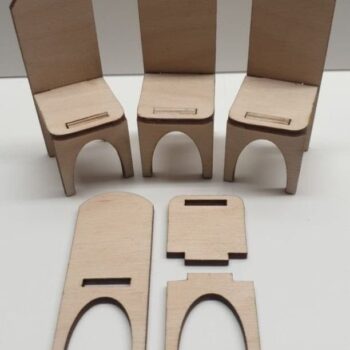 Intra απο ξύλο plywood 3mm-4mm πάχος - Καρέκλα κουκλόσπιτου Δίασταση 30x30 cm Intraeaxys-e1gw5q8o - Image 1