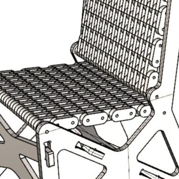 Intra απο ξύλο plywood 3mm-4mm πάχος - Διακοσμητική καρέκλα Δίασταση 30x30 cm Intraeaxys-eoxlrkgo - Image 3