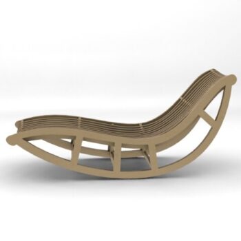 Intra απο ξύλο plywood 3mm-4mm πάχος - Μακριά καρέκλα Δίασταση 30x30 cm Intraeaxys-m1d69dy7 - Image 3