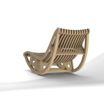 Intra απο ξύλο plywood 3mm-4mm πάχος - Μακριά καρέκλα Δίασταση 30x30 cm Intraeaxys-m1d69dy7 - Image 4