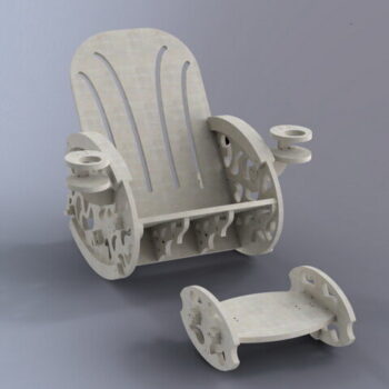 Intra απο ξύλο plywood 3mm-4mm πάχος - Κινητή καρέκλα Δίασταση 30x30 cm Intraeaxys-p7ymqrr7 - Image 3