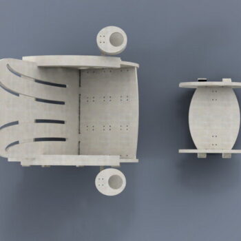 Intra απο ξύλο plywood 3mm-4mm πάχος - Κινητή καρέκλα Δίασταση 30x30 cm Intraeaxys-p7ymqrr7 - Image 4