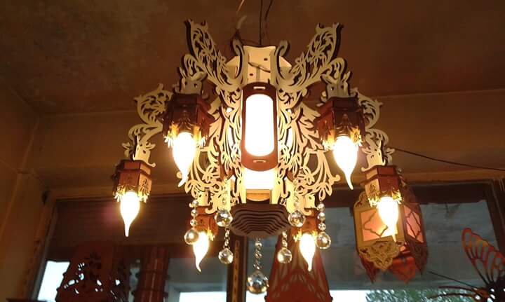 Intra απο ξύλο plywood 3mm-4mm πάχος - Παλαιός Ξύλινος Πολυέλαιος CNC Πριόνι με κύλιση Αρχείο PDF Δίασταση 30x30 cm Intraeaxys-51rrv4r1