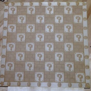Intra απο ξύλο plywood 3mm-4mm πάχος - Classic Super Mario Bros Chess Board Δίασταση 30x30 cm Intraeaxys-91jkdego - Image 2