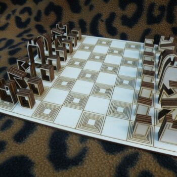 Intra απο ξύλο plywood 3mm-4mm πάχος - Ξύλινα Σετ Σκακιού Δίασταση 30x30 cm Intraeaxys-d1lvqgyo - Image 1