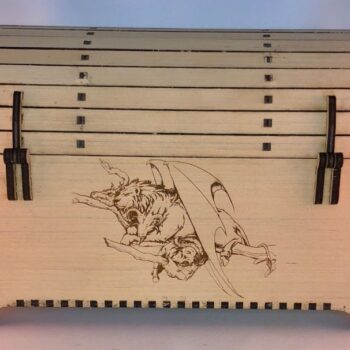 Intra απο ξύλο plywood 3mm-4mm πάχος - Κοντραπλακέ θησαυρού 5mm με κούμπωμα και μεντεσέδες Δίασταση 30x30 cm Intraeaxys-eox8lzv1 - Image 6