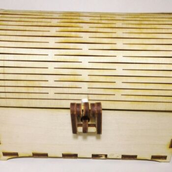 Intra απο ξύλο plywood 3mm-4mm πάχος - Σεντούκι θησαυρού Δίασταση 30x30 cm Intraeaxys-eo2y0231 - Image 3