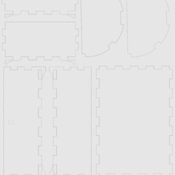 Intra απο ξύλο plywood 3mm-4mm πάχος - Σεντούκι θησαυρού Δίασταση 30x30 cm Intraeaxys-eo2y0231 - Image 5