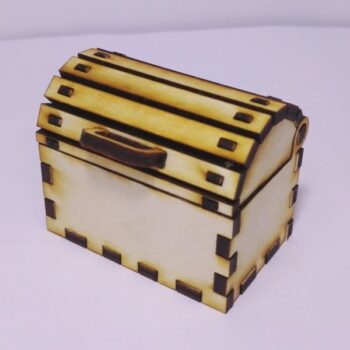 Intra απο ξύλο plywood 3mm-4mm πάχος - Μικρό σεντούκι θησαυρού Δίασταση 30x30 cm Intraeaxys-d1lmv0po - Image 1