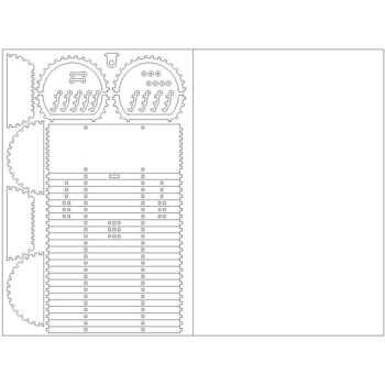 Intra απο ξύλο plywood 3mm-4mm πάχος - Κουτί βαρελιού Δίασταση 30x30 cm Intraeaxys-zo98y9e1 - Image 4