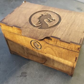 Intra απο ξύλο plywood 3mm-4mm πάχος - Ξύλινο κουτί αποθήκευσης σεντούκι Δίασταση 30x30 cm Intraeaxys-91jdzep1 - Image 1