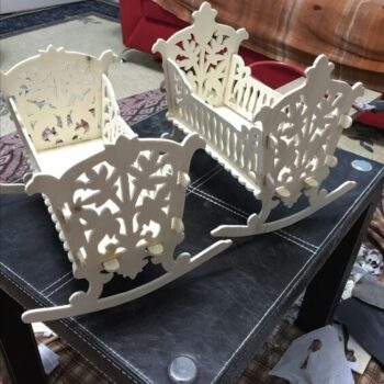 Intra απο ξύλο plywood 3mm-4mm πάχος - Κουνιστό κρεβάτι για νήπια Δίασταση 30x30 cm Intraeaxys-078y8w5o - Image 1