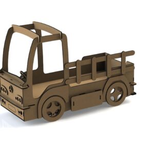 Intra απο ξύλο plywood 3mm-4mm πάχος - DIY κρεβάτια σε σχήμα αυτοκινήτου για νήπια Δίασταση 30x30 cm Intraeaxys-eo0q50g1