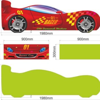 Intra απο ξύλο plywood 3mm-4mm πάχος - Κρεβάτι αυτοκινήτου Δίασταση 30x30 cm Intraeaxys-d1l4xpom - Image 1