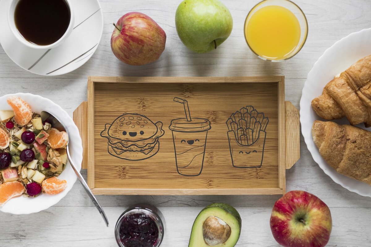 Intra απο ξύλο plywood 3mm-4mm πάχος - Διακοσμήσεις χαρακτικής με λέιζερ για δίσκους κουζίνας Δίασταση 30x30 cm Intraeaxys-eo20p037