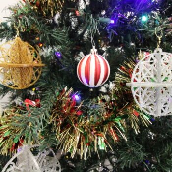 Intra απο ξύλο plywood 3mm-4mm πάχος - Ακρυλικά Χριστουγεννιάτικα Στολίδια Δίασταση 10x10 cm Intraeaxys-zo9ygn47 - Image 3