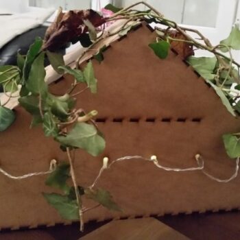 Intra απο ξύλο plywood 3mm-4mm πάχος - Χριστουγεννιάτικο Σετ Γέννησης Creche Δίασταση 30x30 cm Intraeaxys-6o38ywr1 - Image 5