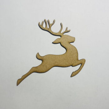 Intra απο ξύλο plywood 3mm-4mm πάχος - Ημιτελής τέχνη με σχήμα ταράνδου που πετούν ξύλο Δίασταση 30x30 cm Intraeaxys-eo4qrgd7 - Image 1