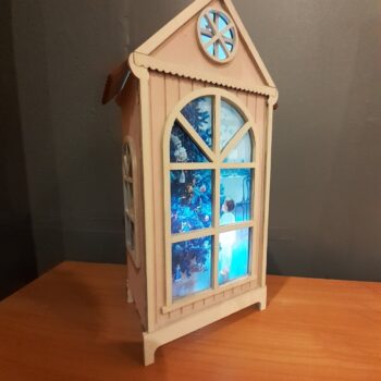 Intra απο ξύλο plywood 3mm-4mm πάχος - Χριστουγεννιάτικο Νυχτερινό Φωτιστικό Κόντρα πλακέ 3mm Δίασταση 30x30 cm Intraeaxys-voq2y8qo - Image 3