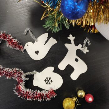 Intra απο ξύλο plywood 3mm-4mm πάχος - Χριστουγεννιάτικο δέντρο ξύλινα παιχνίδια Δίασταση 30x30 cm Intraeaxys-pok34xd7 - Image 3