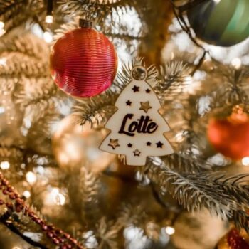 Intra απο ξύλο plywood 3mm-4mm πάχος - Χριστουγεννιάτικο δέντρο Δίασταση 30x30 cm Intraeaxys-91jkdk5o - Image 1