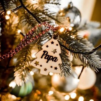 Intra απο ξύλο plywood 3mm-4mm πάχος - Χριστουγεννιάτικο δέντρο Δίασταση 30x30 cm Intraeaxys-91jkdk5o - Image 3