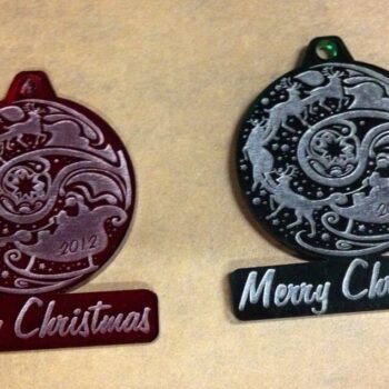 Intra απο ξύλο plywood 3mm-4mm πάχος - Ακρυλικό Χριστουγεννιάτικο Στολίδι Δίασταση 10x10 cm Intraeaxys-eoxl48qo - Image 1