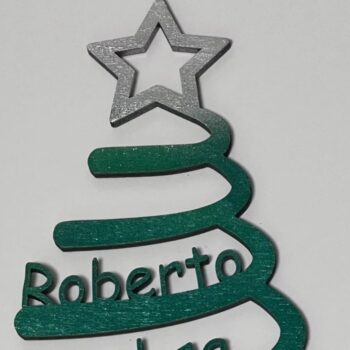 Intra απο ξύλο plywood 3mm-4mm πάχος - Xmas Tree Snowflake Δίασταση 30x30 cm Intraeaxys-d1lmvmyo - Image 4