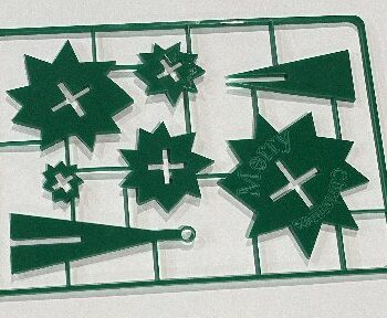 Intra απο ξύλο plywood 3mm-4mm πάχος - Χριστουγεννιάτικο στολίδι αειθαλές δέντρο στην κάρτα Δίασταση 10x10 cm Intraeaxys-51r8r807 - Image 3