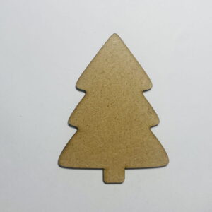 Intra απο ξύλο plywood 3mm-4mm πάχος - Χριστουγεννιάτικο δέντρο σε σχήμα αποκοπής ξύλου Δίασταση 30x30 cm Intraeaxys-yon03gp7