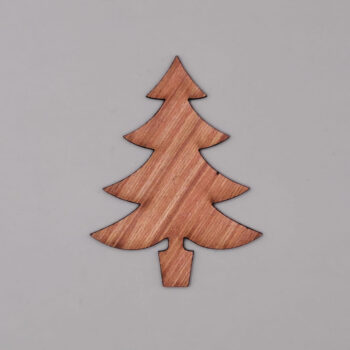 Intra απο ξύλο plywood 3mm-4mm πάχος - Ξύλινο χριστουγεννιάτικο δέντρο σε σχήμα ξύλου Δίασταση 30x30 cm Intraeaxys-ro6ynd67 - Image 1