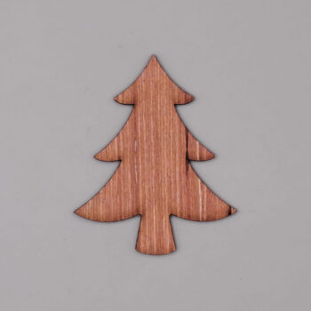 Intra απο ξύλο plywood 3mm-4mm πάχος - Χριστουγεννιάτικο δέντρο σε σχήμα ξύλου Δίασταση 30x30 cm Intraeaxys-078yz84o - Image 3