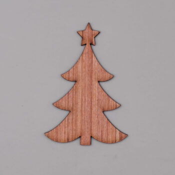 Intra απο ξύλο plywood 3mm-4mm πάχος - Ξύλινο χριστουγεννιάτικο δέντρο Craft Blank διακόσμηση Δίασταση 30x30 cm Intraeaxys-qommp65o - Image 1