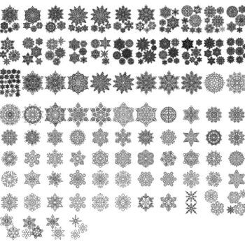 Intra απο ξύλο plywood 3mm-4mm πάχος - Χριστουγεννιάτικο Παράθυρο κολλάει Snowflakes Αυτοκόλλητα Χαλκομανίες παραθύρων Δίασταση 30x30 cm Intraeaxys-yon0lxk7 - Image 3