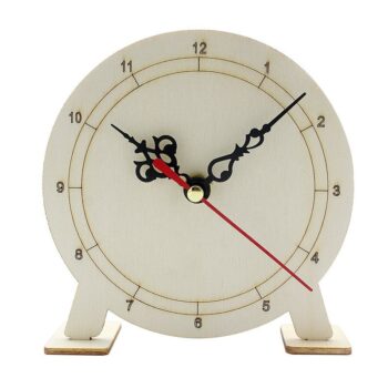 Intra απο ξύλο plywood 3mm-4mm πάχος - DIY Ξύλινο ρολόι Κιτ συναρμολόγησης ξύλινο ρολόι Πρακτικό εκπαιδευτικό παιχνίδι για παιδιά μωρό Δίασταση 30x30 cm Intraeaxys-eo0n5pw1 - Image 1