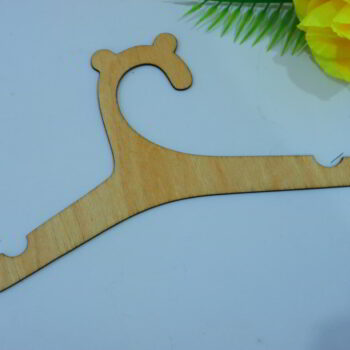 Intra απο ξύλο plywood 3mm-4mm πάχος - Cute Bear Ears Ξύλινη κρεμάστρα παιδικών ρούχων Δίασταση 30x30 cm Intraeaxys-eoxl4e4o - Image 4