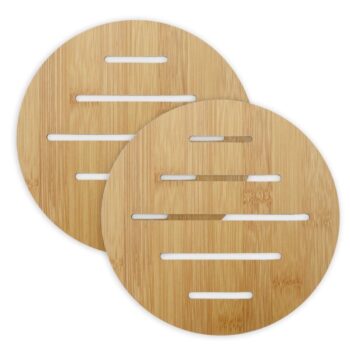 Intra απο ξύλο plywood 3mm-4mm πάχος - Ξύλινα Σουβέρ Βάση Κατσαρόλας για Τραπέζι Δίασταση 30x30 cm Intraeaxys-51ry8p3o - Image 3