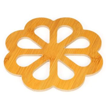 Intra απο ξύλο plywood 3mm-4mm πάχος - Στρογγυλά σουβέρ λουλουδιών δαμάσκηνου Δίασταση 30x30 cm Intraeaxys-6o3n8zr1 - Image 3