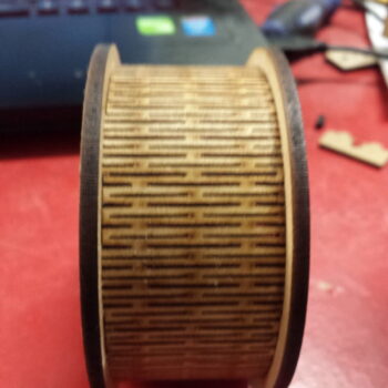 Intra απο ξύλο plywood 3mm-4mm πάχος - Ξύλινη θήκη για ποτό Δίασταση 30x30 cm Intraeaxys-075ye3ko - Image 3