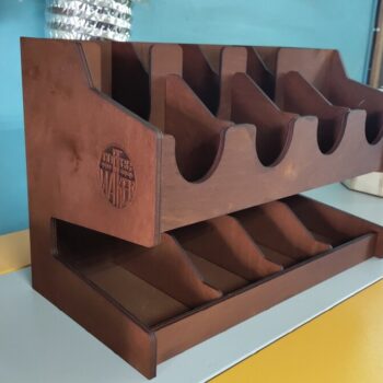 Intra απο ξύλο plywood 3mm-4mm πάχος - Φλιτζάνι καφέ Δίασταση 30x30 cm Intraeaxys-m1d65yx7 - Image 1