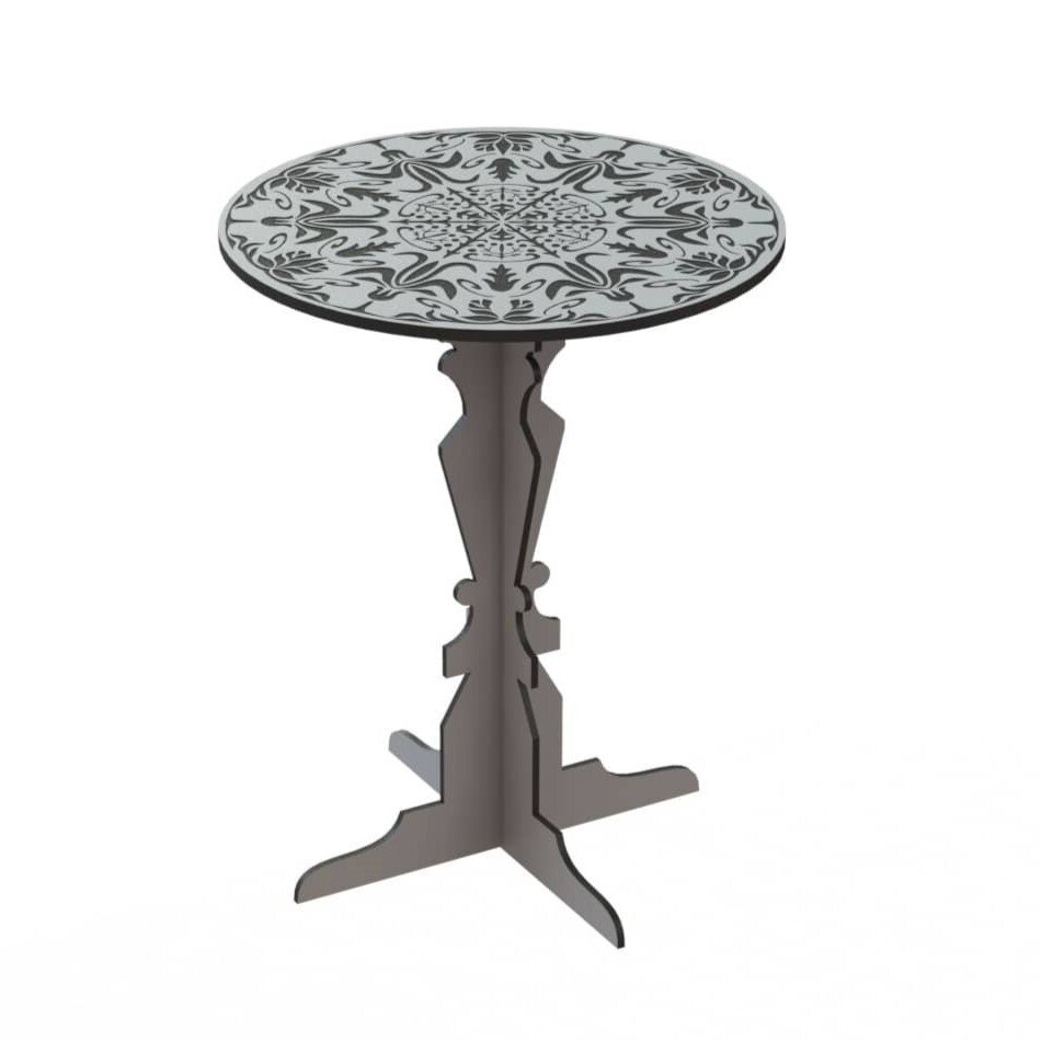 Intra απο ξύλο plywood 3mm-4mm πάχος - Ξύλινο Τραπεζάκι Σαλονιού Δίασταση 30x30 cm Intraeaxys-d1lvqyxo