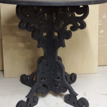 Intra απο ξύλο plywood 3mm-4mm πάχος - Διακοσμητικό Τραπεζάκι Σαλονιού Έπιπλα Σπιτιού Δίασταση 30x30 cm Intraeaxys-67wlw6l1 - Image 4