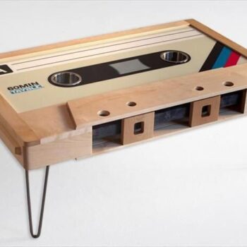 Intra απο ξύλο plywood 3mm-4mm πάχος - Τραπεζάκι σαλονιού Ξύλινη Κασέτα Δίασταση 30x30 cm Intraeaxys-qomm4xro - Image 1