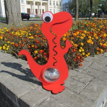 Intra απο ξύλο plywood 3mm-4mm πάχος - Κουμπαράς Δεινοσαύρων 4mm Δίασταση 30x30 cm Intraeaxys-ro6y2d37 - Image 1