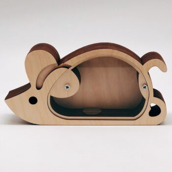 Intra απο ξύλο plywood 3mm-4mm πάχος - Ποντίκι Κουμπαράς Δίασταση 30x30 cm Intraeaxys-e1gk208o - Image 3