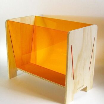 Intra απο ξύλο plywood 3mm-4mm πάχος - Ξύλινη ακρυλική θήκη για περιοδικά Δίασταση 30x30 cm Intraeaxys-r1z2dqm1 - Image 1