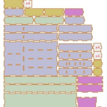 Intra απο ξύλο plywood 3mm-4mm πάχος - Maglev Metro Insert Δίασταση 30x30 cm Intraeaxys-eox8ldq1 - Image 4