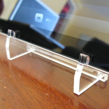 Intra απο ξύλο plywood 3mm-4mm πάχος - Απλή βάση iPad Ακρυλική 6mm Δίασταση 30x30 cm Intraeaxys-lopqx357 - Image 4