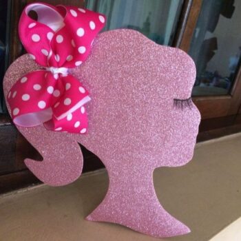 Intra απο ξύλο plywood 3mm-4mm πάχος - Φιόγκος μαλλιών Οθόνη Barbie Μαλλιά Φιόγκος Επίδειξη Barbie Stand για Φιόγκους μαλλιών Δίασταση 30x30 cm Intraeaxys-d1l5mjz7 - Image 1