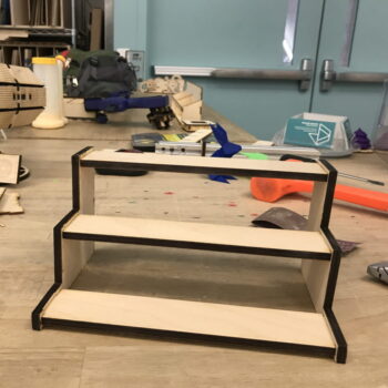 Intra απο ξύλο plywood 3mm-4mm πάχος - Ξύλινη βάση οθόνης Δίασταση 30x30 cm Intraeaxys-lopqwzx7 - Image 1